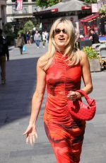 ASHLEY ROBERTS Leaves Heart Radio Breakfast Show in London 06/07/2024