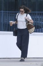 AUBREY PLAZA Arrives at Titmouse Inc. Animation Studios in Burbank 06/18/2024