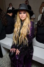 AVRIL LAVIGNE at Elie Saab Haute Couture Fall/Winter 2024-2025 Show at Paris Fashion Week 06/26/2024