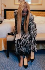 AVRIL LAVIGNE - for WWD Behind the Scenes in Paris at Tamara Ralph Show, June 2024