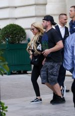 AVRIL LAVIGNE Leaves Her Hotel in Paris 06/28/2024