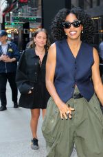 AYO EDEBIRI Arrives at Good Morning America in New York 06/13/2024