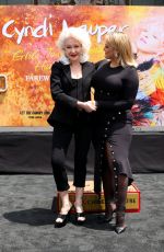 BEBE REXHA at Cyndi Lauper Hand and Footprint in Cement Ceremony in Hollywood 06/04/2024