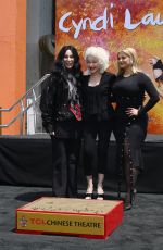 BEBE REXHA at Cyndi Lauper Hand and Footprint in Cement Ceremony in Hollywood 06/04/2024