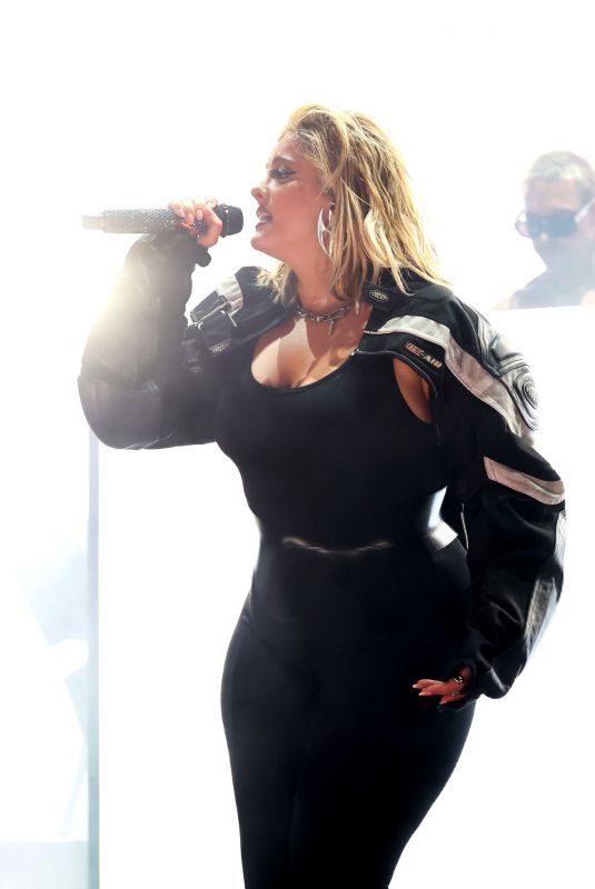 BEBE REXHA Performs at OUTLOUD Music Festival at 2024 WeHo Pride in West Hollywood 06/02/2024