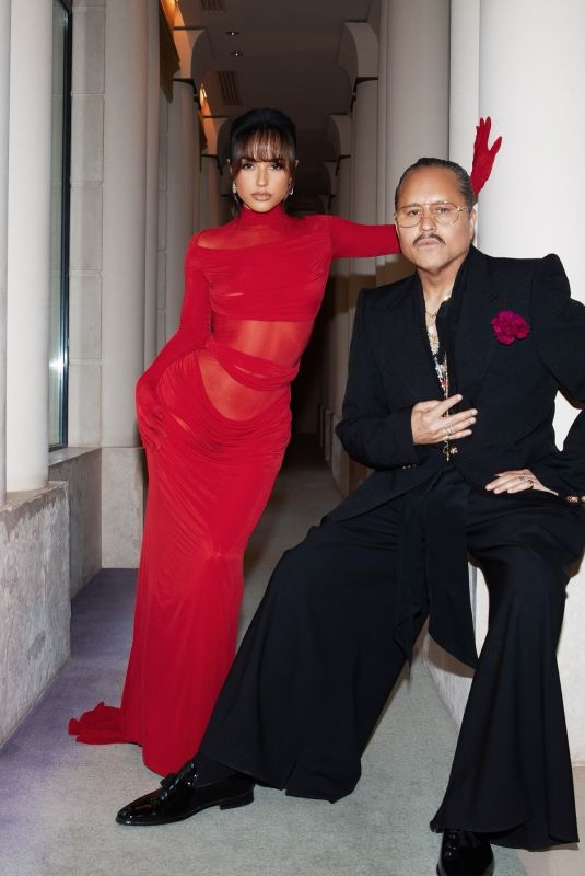 BECKY G at a Photoshoot in Paris, June 2024