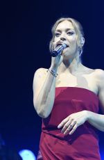 BECKY HILL Performs at Hits Radio Live at The M and S Bank Arena in Liverpool 06/01/2024
