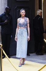 BIANCA BALTI Arrives for Inauguration of Swarovski Masters of Light from Vienna to Milan Exhibition at Palazzo Citterio 06/16/2024
