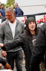 BILLIE EILISH Arrives at NRJ Radio in Paris 06/05/2024