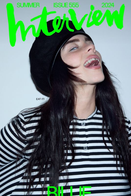 BILLIE EILISH for Interview Magazine, Summer 2024