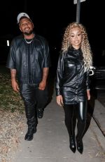 BLAC CHYNA and Derrick Milano on a Date Night at Casalena in Woodland Hills 06/25/2024