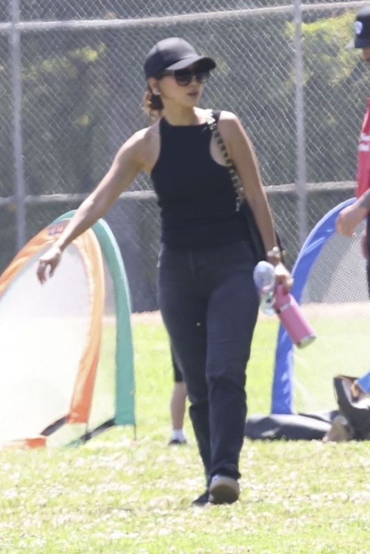 BRENDA SONG Taking Her Child to Soccer Practice in Sherman Oakes 05/31/2024