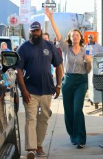 BRIDGET MOYNAHAN on the Set of Blue Bloods in New York 06/20/2024