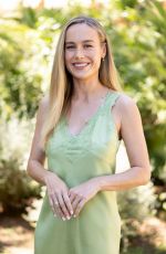 BRIE LARSON at a Photocall at Filming Italy 2024 in Santa Margherita di Pula 06/22/2024