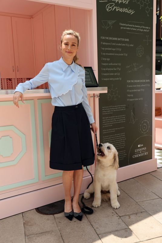 BRIE LARSON at Apple TV+ Multi-Title Emmy Cart Activation in Studio City 06/08/2024