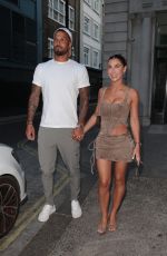 CALLY JANE BEECH Arrives at PrettyLittleThing Hosted Rainbow Party in London 06/27/2024