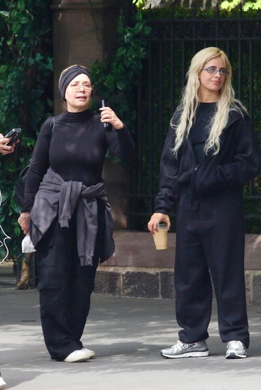 CAMILA CABELLO Out with Her Mom Sinuhe Estrabao and a Friend in New York 06/10/2024