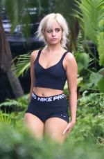 CAMILA CABELO Out in Miami Neighborhood Ahead of Welcome Party 06/07/2024
