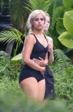 CAMILA CABELO Out in Miami Neighborhood Ahead of Welcome Party 06/07/2024