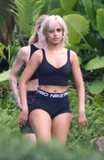 CAMILA CABELO Out in Miami Neighborhood Ahead of Welcome Party 06/07/2024