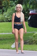 CAMILA CABELO Out in Miami Neighborhood Ahead of Welcome Party 06/07/2024