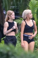 CAMILA CABELO Out in Miami Neighborhood Ahead of Welcome Party 06/07/2024