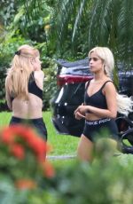 CAMILA CABELO Out in Miami Neighborhood Ahead of Welcome Party 06/07/2024