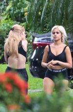CAMILA CABELO Out in Miami Neighborhood Ahead of Welcome Party 06/07/2024
