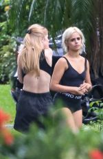 CAMILA CABELO Out in Miami Neighborhood Ahead of Welcome Party 06/07/2024