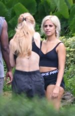 CAMILA CABELO Out in Miami Neighborhood Ahead of Welcome Party 06/07/2024