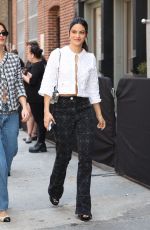 CAMILA MENDES Arrives at CHANEL Tribeca Festival Women