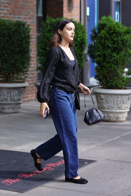 CAMILA MENDES Leaves Bowery Hotel in New York 06/05/2024