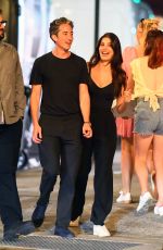 CAMILA MORRONE and Noah SaccoLeaves I Sodi Restaurant in New York 06/15/2024