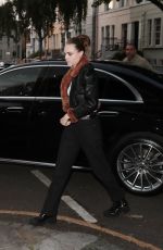 CARA DELEVINGE Arrives at Argentinean Restaurant Casa Cruz in Notting Hill 06/11/2024