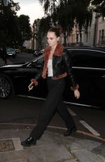 CARA DELEVINGE Arrives at Argentinean Restaurant Casa Cruz in Notting Hill 06/11/2024
