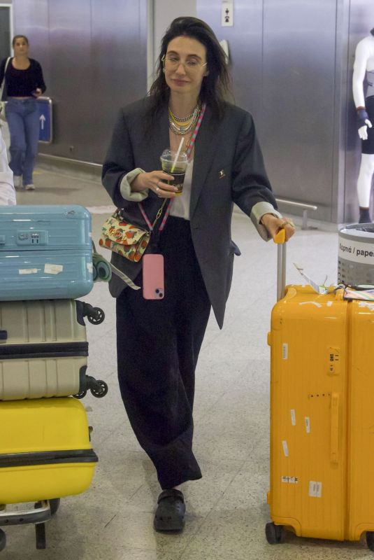 CARICE VAN HOUTEN Arrives at Athens International Airport 06/19/2024