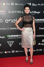 CARLA GUGINO at Filming Italy Sardinia Festival 2024 in Santa Margherita di Pula 06/22/2024