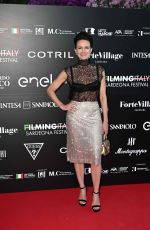 CARLA GUGINO at Filming Italy Sardinia Festival 2024 in Santa Margherita di Pula 06/22/2024