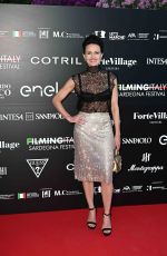 CARLA GUGINO at Filming Italy Sardinia Festival 2024 in Santa Margherita di Pula 06/22/2024