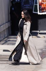 CARRIE-ANNE MOSS Arrives at Jimmy Kimmel Live! in Hollywood 06/12/2024