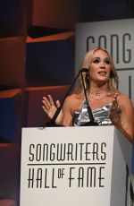 CARRIE UNDERWOOD at 2024 Songwriters Hall of Fame Induction and Awards Gala in New York 06/13/2024