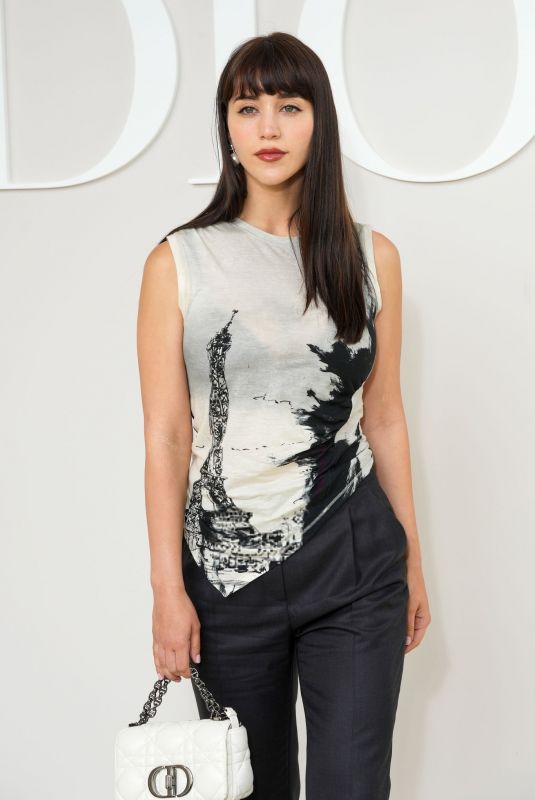 CAYLEE COWAN at Dior Homme Menswear Spring/Summer 2025 Show in Paris 06/21/2024
