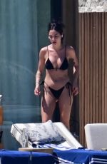 CECILIA RODRIGUEZ and GIULIA DE LELLIS in Bikinis at the Beach in Athens 06/08/2024