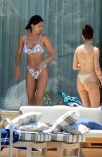 CECILIA RODRIGUEZ and GIULIA DE LELLIS in Bikinis at the Beach in Athens 06/08/2024