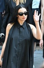 CHARLI XCX Arrives at Balenciaga 53rd Couture Collection in Paris 06/26/2024