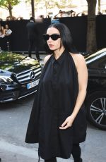 CHARLI XCX Arrives at Balenciaga 53rd Couture Collection in Paris 06/26/2024