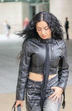 CHARLI XCX Arrives at BBC Broadcasting House in London 06/04/2024