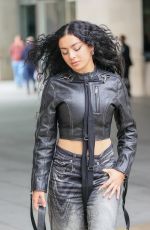CHARLI XCX Arrives at BBC Broadcasting House in London 06/04/2024