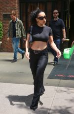 CHARLI XCX Leaves Her Hotel in New York 06/10/2024