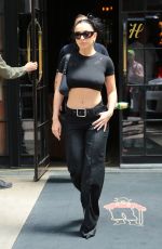 CHARLI XCX Leaves Her Hotel in New York 06/10/2024